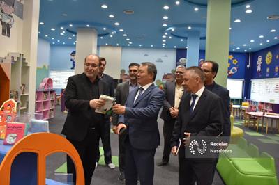 کتابخانه مرکزی تبریز، بستری ارزشمند برای گسترش دیپلماسی فرهنگی میان ایران و قزاقستان است