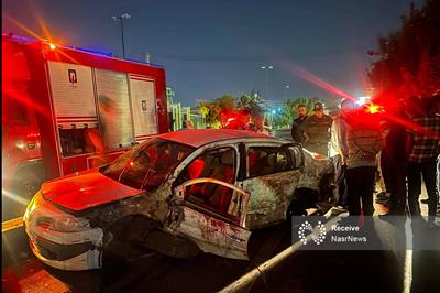  سانحه رانندگی در بزرگراه استاد شهریار + تصاویر