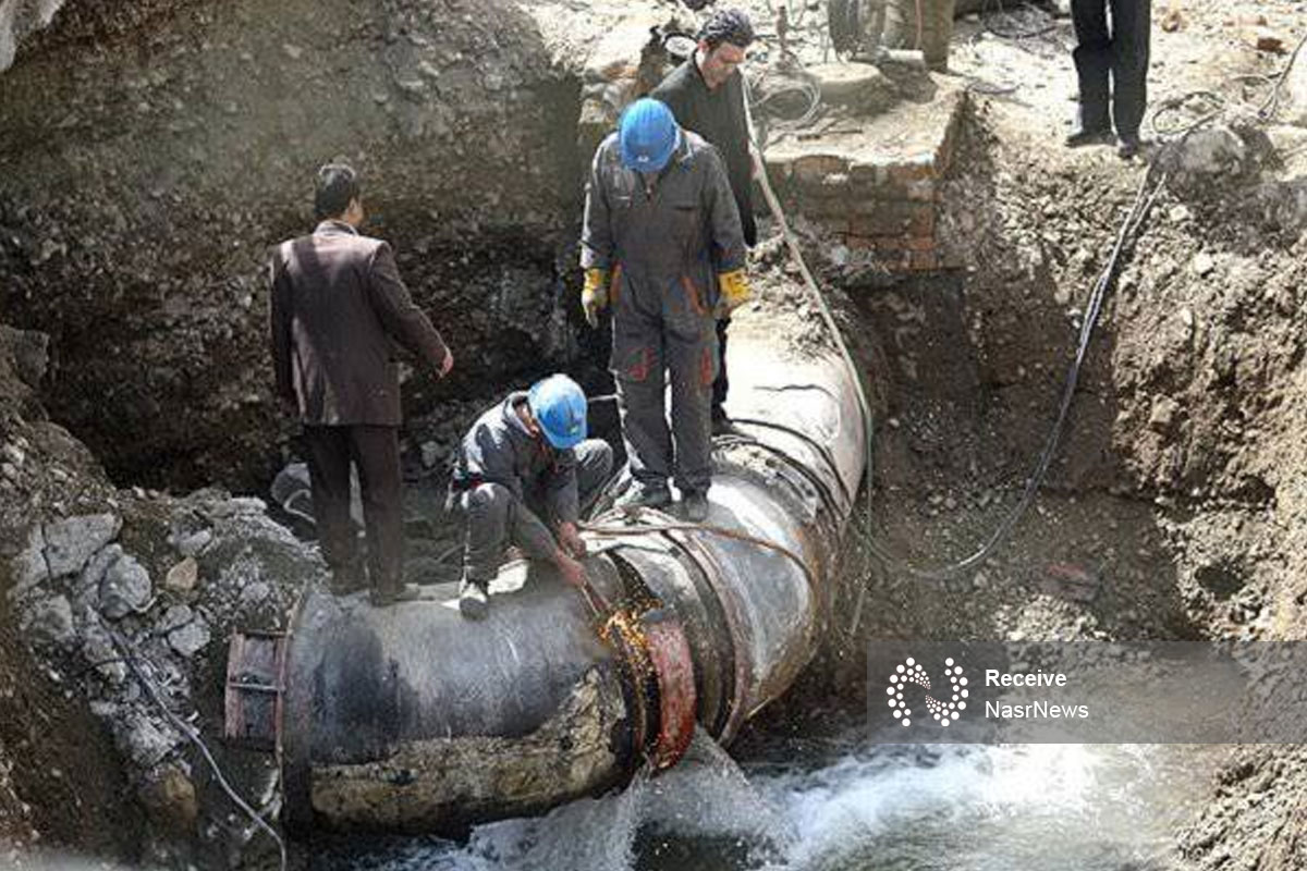 قطعی و افت فشار آب در آناخاتون؛ رفع حادثه تا دو ساعت آینده