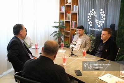 تصاویر | مدیران نظام مهندسی آذربایجان‌شرقی میهمان نصر