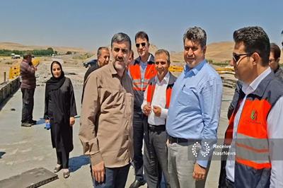 اتمام بازسازی پل بیات تا ۲ هفته دیگر
