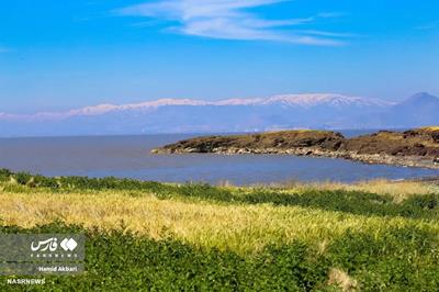 تصاویر | آن‌سوی زیبای دریاچه ارومیه