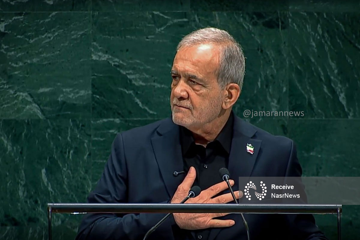 آغاز سخنرانی رئیس‌جمهوری در مجمع عمومی سازمان ملل متحد