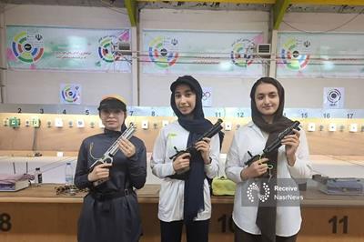 تیرانداز آذربایجان‌ شرقی نایب قهرمان مسابقات آزاد تپانچه نوجوانان کشور شد