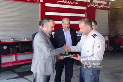 امکانات آتش نشانی جوابگوی نیاز آذرشهر نیست