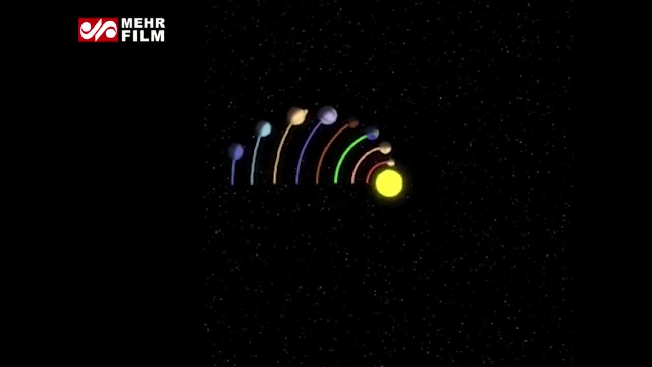 فیلم | سرعت حرکت سیارات منظومه شمسی به دور خورشید