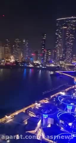 فیلم | بزرگترین چرخ و فلک جهان در دبی